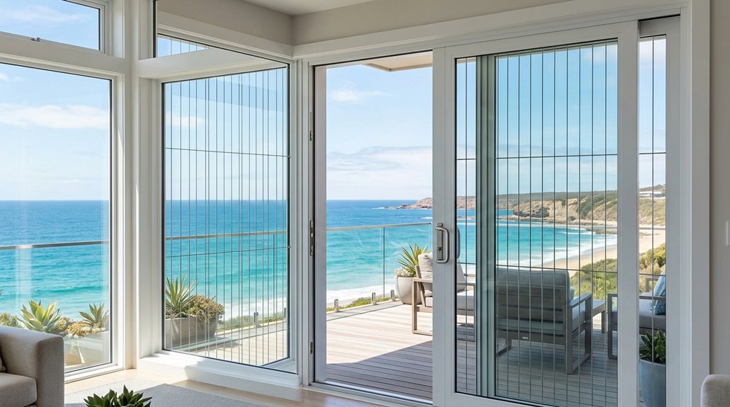 coastal invisible burglar bars