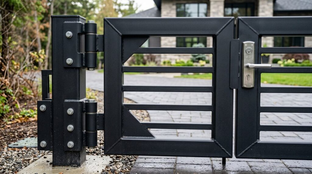 heavy-duty security swing gates