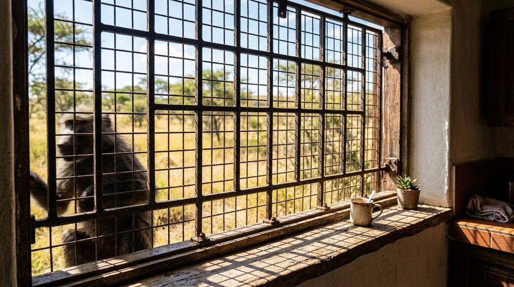 Keep wildlife out securely