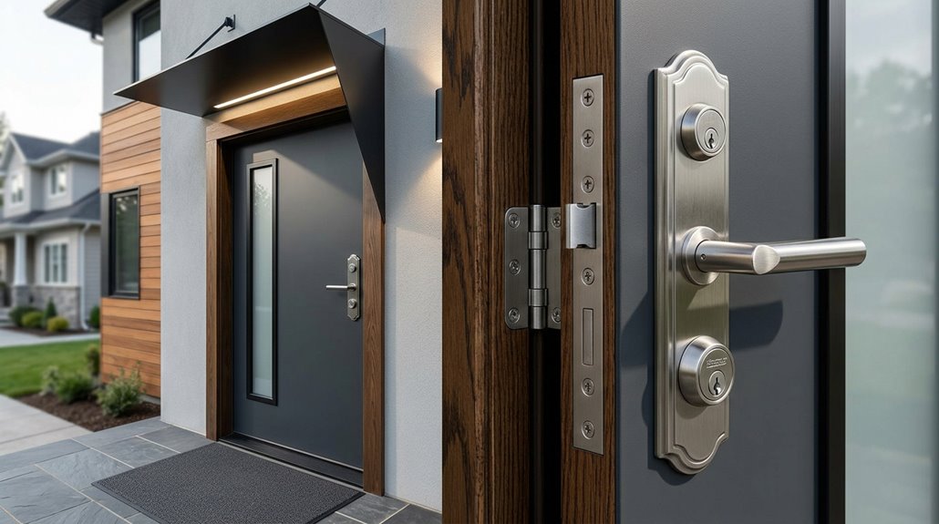 reinforced front door protection